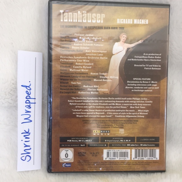 The Wagner Collection 5 DVD Boxed Set ArtHaus Musik Opera Edition - Picture 13 of 16